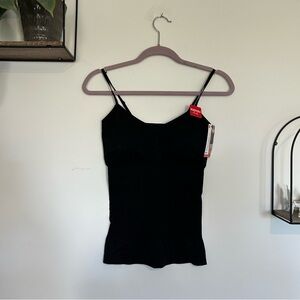 NWT Skinnygirl Black Smoothers & Shapers Shaping Seamless Cami Size Large